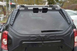 Body Kit » Plastik - Dacia Duster Cam Üstü Spoiler 3 Parça 2010-2017 Arası