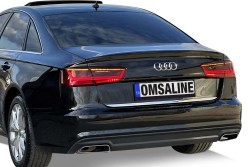 OMSA Audi A6 Krom Bagaj Alt Çıta 2018 ve Sonrası - Thumbnail