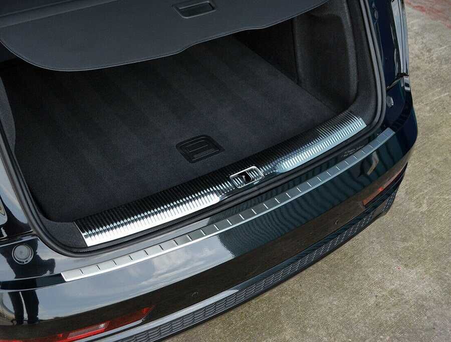 OMSA Audi Q3 Krom Arka Tampon Eşiği Taşlı 2011-2018 Arası