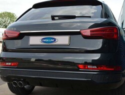 Krom Aksesuar » Omsa - Audi Q3 Krom Plaka Üstü Çıta 2011-2018 Arası