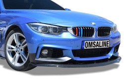 Body Kit » Plastik - BMW 4 Serisi F32 Ön Lip Siyah ABS 2014-2020 Arası