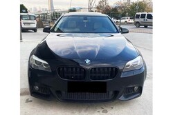 BMW F10 5 Serisi Yarasa Batman Ayna Kapağı Piano Black 2010-2013 Arası - Thumbnail