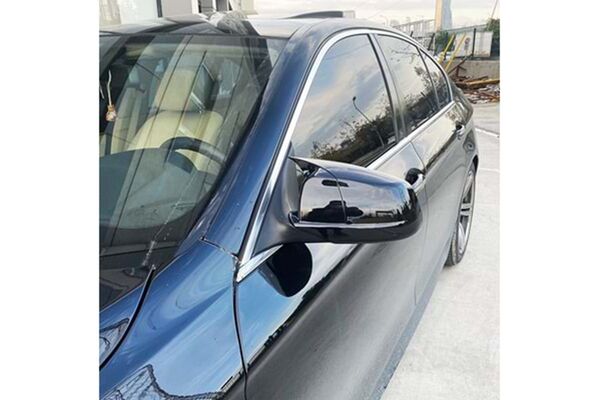 BMW F10 5 Serisi Yarasa Batman Ayna Kapağı Piano Black 2010-2013 Arası