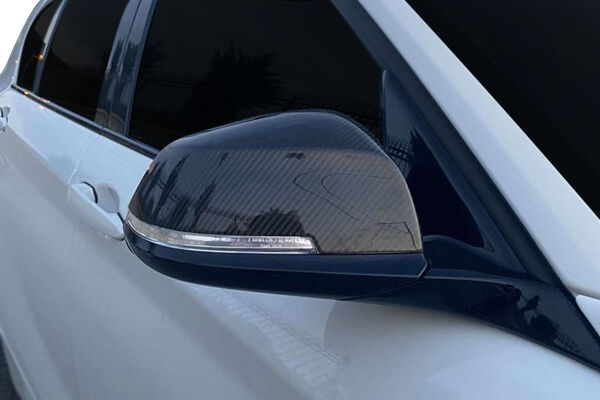 Bmw F20 1 Serisi Karbon Ayna Kapağı 2 Parça 2011 ve Sonrası