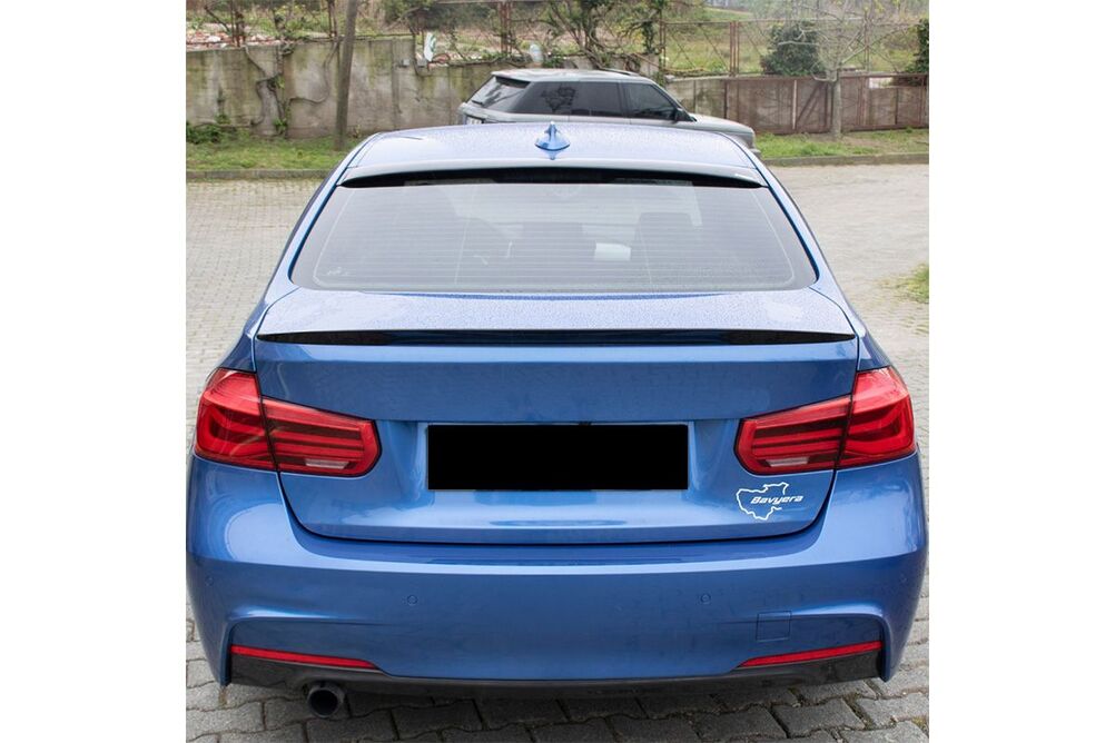 BMW F30 Cam Üstü Spoiler Piano Black 2011-2019 Arası