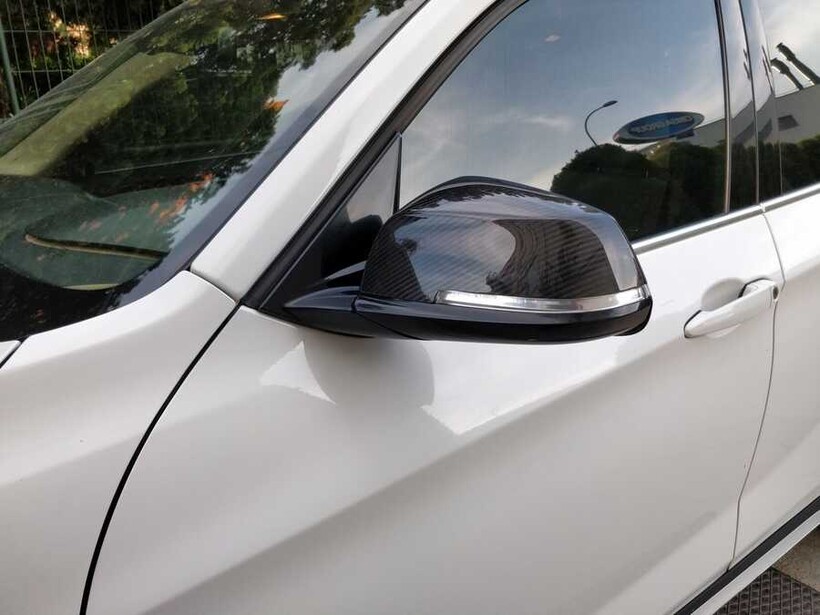 BMW X1 Karbon Ayna Kapağı 2 Parça 2009-2015 Arası - Thumbnail
