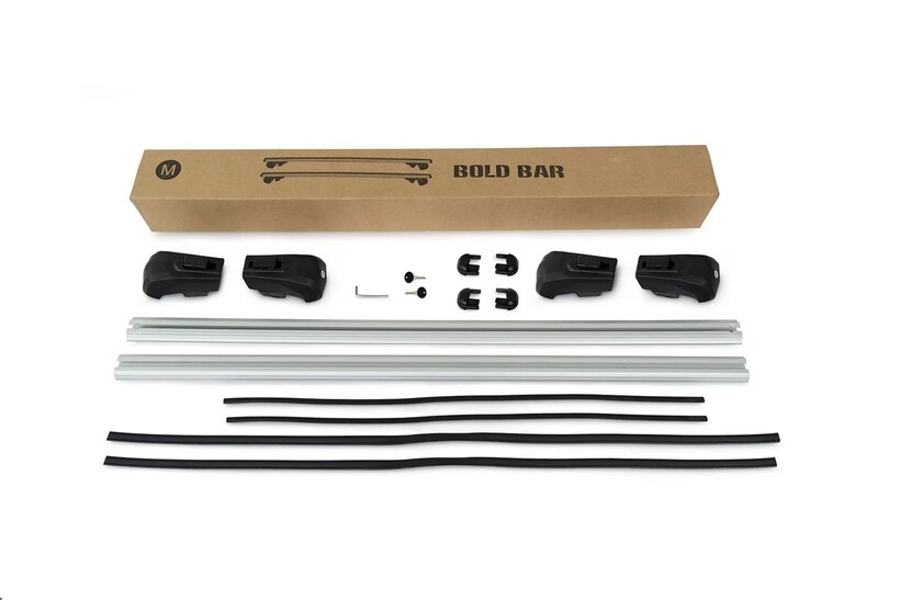 Bmw F45 2 Serisi Bold Bar V2 Ara Atkı Gri 2 Parça 120cm 2014 ve Sonrası - Thumbnail