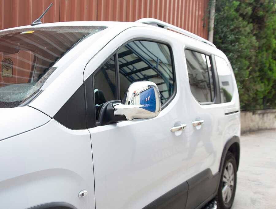 Bomag Citroen Jumpy 3 Ayna Kapağı 2 Parça Abs Krom 2017 Ve Sonrası