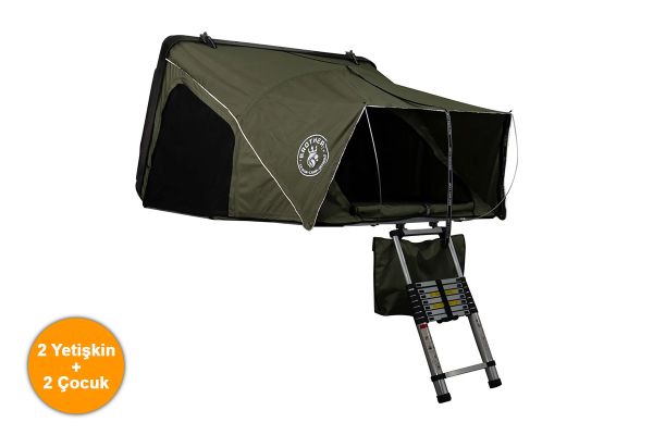 Brothers Camp Yana Açılan Aile Model Araç Üstü Çadır 125x205cm