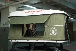 Brothers Camp Yukarı Açılan Araç Üstü Çadır 130x210cm - Thumbnail
