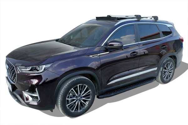 OMSA Chery Tiggo 8 Pro Blackline Yan Basamak Siyah 2023 ve Sonrası