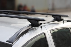 Citroen Berlingo 3 Siyah Ara Atkı Bold Bar 110-132cm Metal Kilit 2019 ve Sonrası - Thumbnail