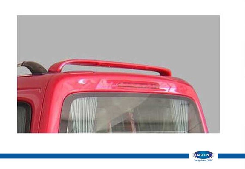 Body Kit » Fiber - Citroen Berlingo Anatomik Spoiler 1997-2008 Arası