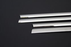 Citroen C-Elysee Krom Cam Çıtası 6 Parça 2012 ve Sonrası - Thumbnail
