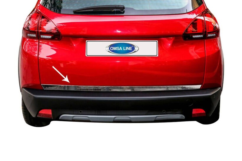 Krom Aksesuar » Omsa - OMSA Citroen C4 Krom Bagaj Alt Çıta 2004-2010 Arası