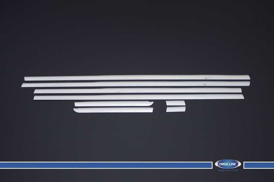 Citroen C4 Sedan Krom Cam Çıtası 8 Parça 2004-2010 Arası