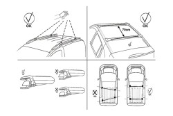 Citroen Jumper Elegance Ara Atkı Siyah 2 Parça 2007 ve Sonrası - Thumbnail