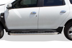 OMSA Dacia Duster Blackline Yan Basamak Krom 2018-2024 Arası - Thumbnail