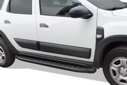 OMSA Dacia Duster Blackline Yan Basamak Siyah 2018-2024 Arası - Thumbnail