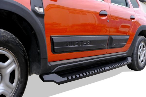 OMSA Dacia Duster Dakar Yan Basamak Siyah V1 2018-2024 Arası