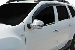 Krom Aksesuar » Omsa - OMSA Dacia Duster Krom Ayna Kapağı 2 Parça 2010-2012 Arası