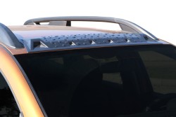 Dacia Duster Ön Cam Üstü Moon Visor 2018-2024 Arası Mat Siyah - Thumbnail