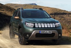 Body Kit » Plastik - Dacia Duster Ön Panjur Jeep Model ABS 2018-2024 Arası