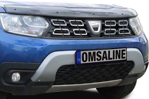 Dacia Duster Ön Tampon Plaka Altı Gri 2018-2024 Arası