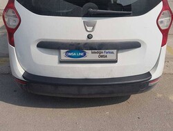 Body Kit » Plastik - Dacia Lodgy Arka Tampon Eşiği Plastik 2012 ve Sonrası