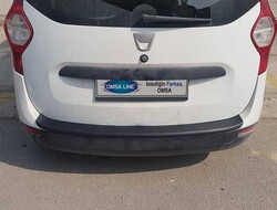 Body Kit » Plastik - Dacia Lodgy Arka Tampon Eşiği Plastik 2013 ve Sonrası