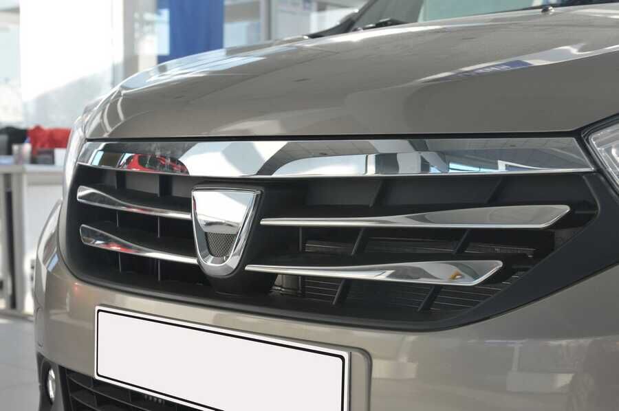 OMSA Dacia Lodgy Krom Ön Panjur 4 Parça 2013 ve Sonrası