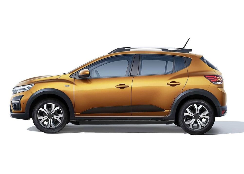 Dacia Sandero Stepway Faba Yan Basamak Siyah 2012-2020 Arası