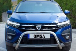 OMSA Dacia Sandero Stepway Pars Ön Koruma Çap:60 Krom 2021 ve Sonrası - Thumbnail