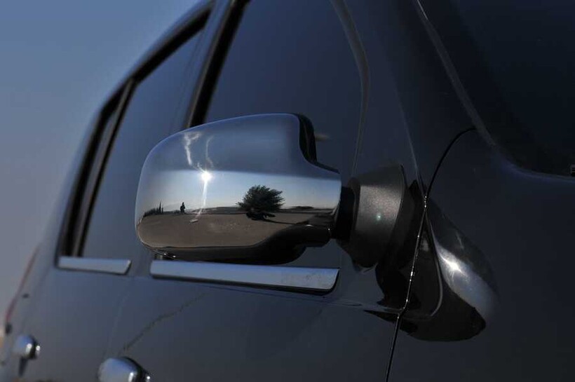 Dacia Sandero Krom Ayna Kapağı 2 Parça 2008-2012 Arası - Thumbnail