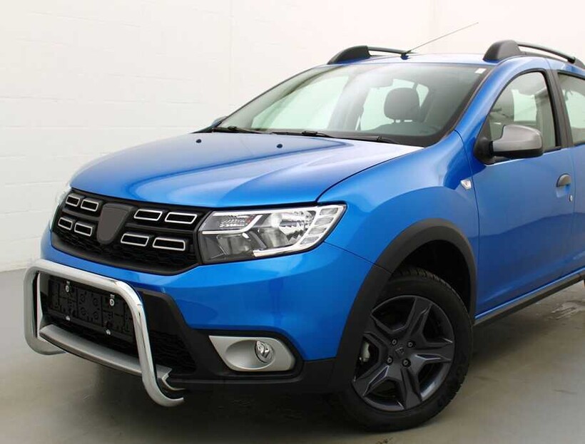 OMSA Dacia Sandero Stepway HB Pars Ön Koruma Çap:60 Krom 2012-2020 Arası - Thumbnail