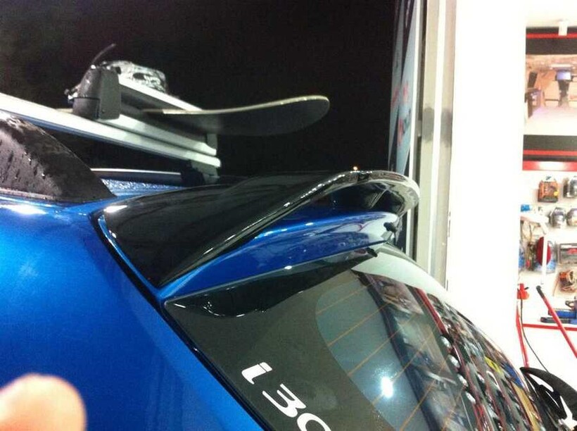 Body Kit » Fiber - Dacia Sandero 2 Stepway Spoiler 2012 ve Sonrası 