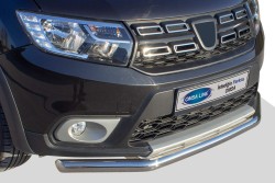 OMSA Dacia Sandero Stepway HB Texas Ön Alt Koruma Çap:60 Krom 2012-2020 Arası - Thumbnail