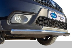 OMSA Dacia Sandero Stepway HB Texas Ön Alt Koruma Çap:60 Krom 2012-2020 Arası - Thumbnail
