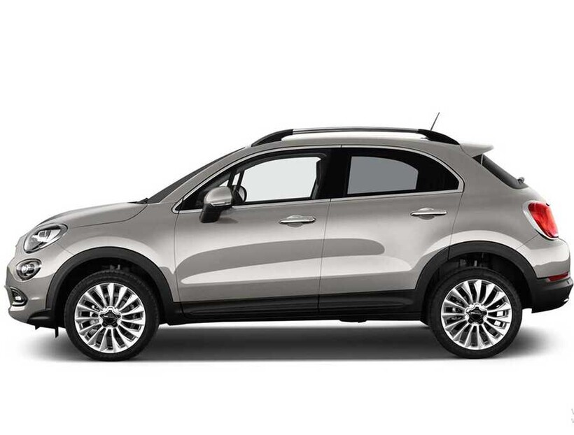 Tavan Çıtaları - Fiat 500X Solid Tavan Çıtası Alüminyum Yapıştırma 2015 ve Sonrası