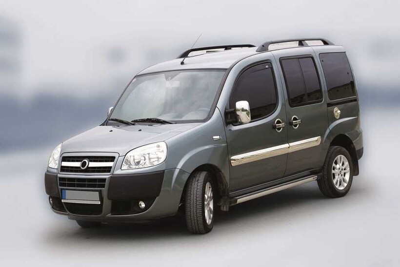 OMSA Fiat Doblo 1 Facelift Krom Ön Panjur 2 Parça 2006-2010 Arası - Thumbnail