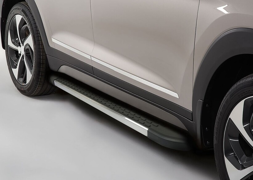 Fiat Doblo 2 Nevada Yan Basamak Kısa Şase Krom 2020 ve Sonrası - Thumbnail