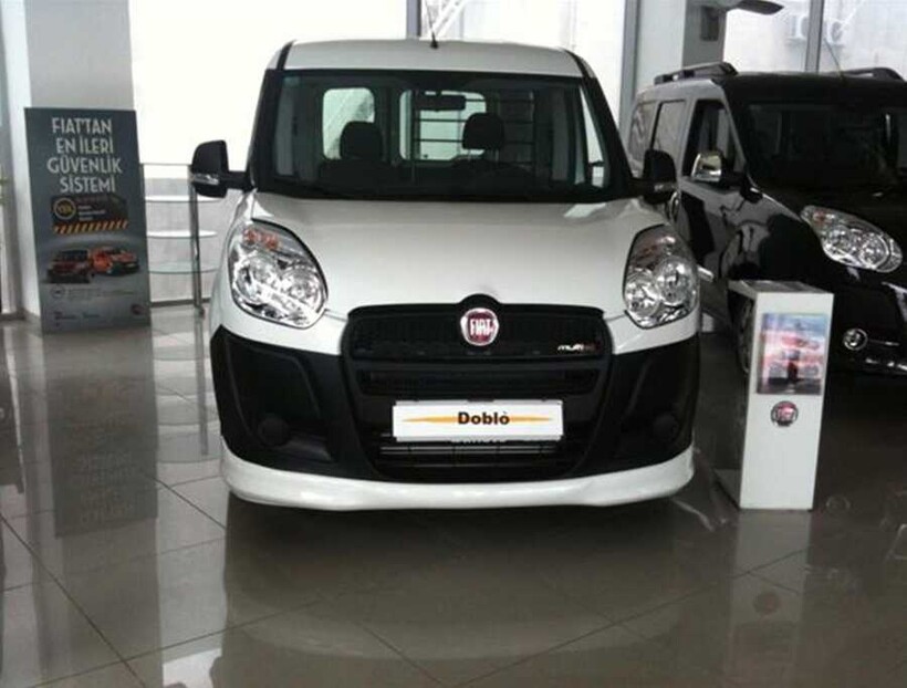 Body Kit » Fiber - Fiat Doblo 2 Ön Karlık İnce 2010-2014 Arası