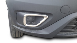 OMSA Fiat Doblo Facelift Krom Sis Farı Çerçevesi 2 Parça 2014-2021 Arası - Thumbnail