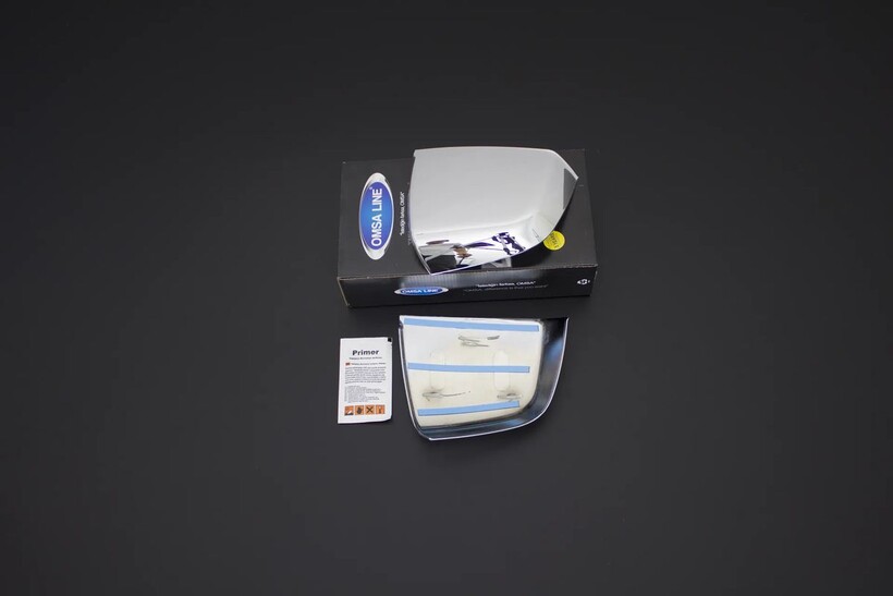 OMSA Fiat Doblo Krom Ayna Kapağı 2 Parça ABS 2010-2014 Arası - Thumbnail