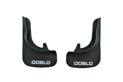Body Kit » Plastik - Fiat Doblo Ön Paçalık Tozluk Yazılı 2 Adet 2010-2021 Arası