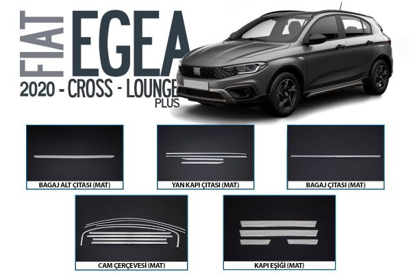 OMSA Fiat Egea Cross Lounge Plus Saten Aksesuar Seti 18 Parça 2020 ve Sonrası