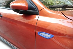Fiat Egea Cross Sinyal Çerçevesi Mavi Plastik 2 Parça 2020 ve Sonrası - Thumbnail