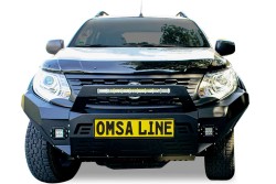 Ön Korumalar - OMSA Fiat Fullback Dakar Çelik Ön Tampon Sensörsüz 2016 ve Sonrası