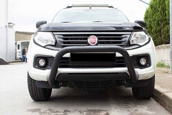 Ön Korumalar - OMSA Fiat Fullback Pars Ön Koruma Çap:76 Siyah 2016 ve Sonrası