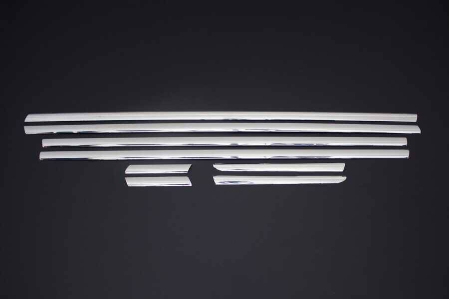 Omsa Fiat Linea Krom Cam Alt Çıtası 8 Parça 2012-2018 Arası